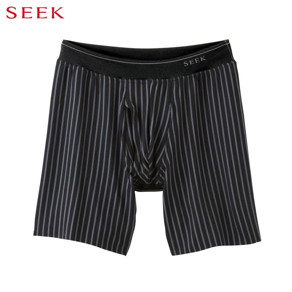 [Heat cut-off] Long boxer shorts (front opening)
